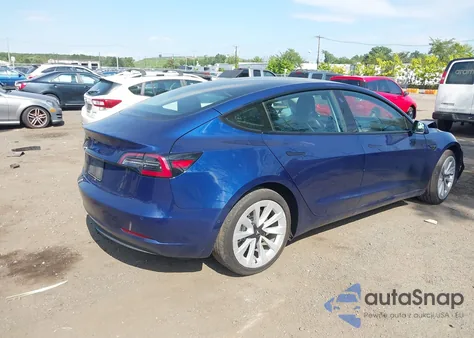 2022 Tesla Model 3 Rear-Wheel Drive from USA, damaged, VIN 5YJ3E1EA9NF191478